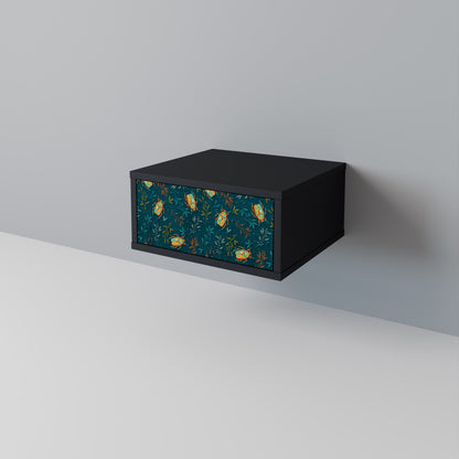 AUTUMN INSECTS Comodino in Finitura Nera