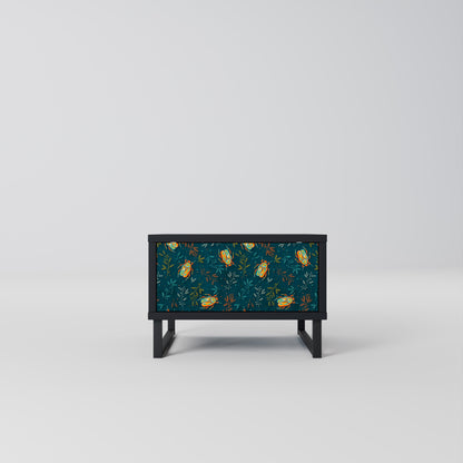 AUTUMN INSECTS Comodino in Finitura Nera