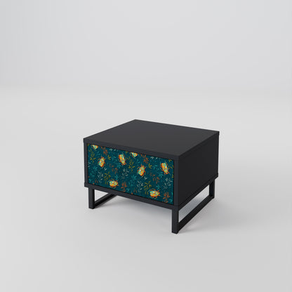 AUTUMN INSECTS Comodino in Finitura Nera