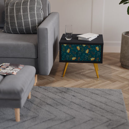 AUTUMN INSECTS Comodino in Finitura Nera