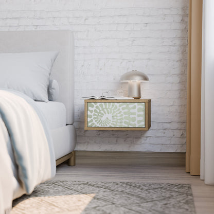 HELIX DANCE Nightstand in Oak Effect