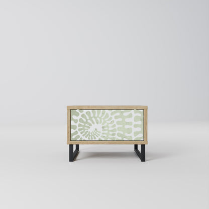 HELIX DANCE Nightstand in Oak Effect