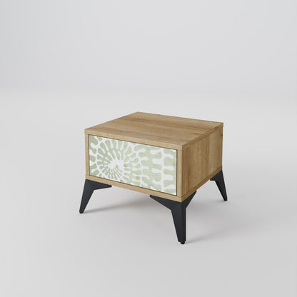 HELIX DANCE Nightstand in Oak Effect