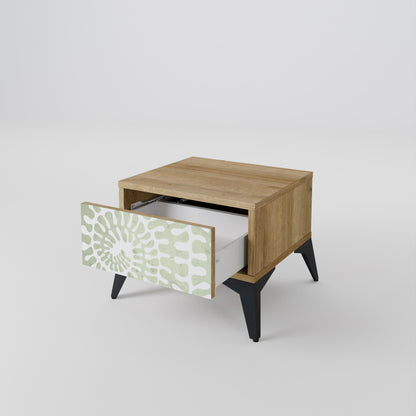 HELIX DANCE Nightstand in Oak Effect