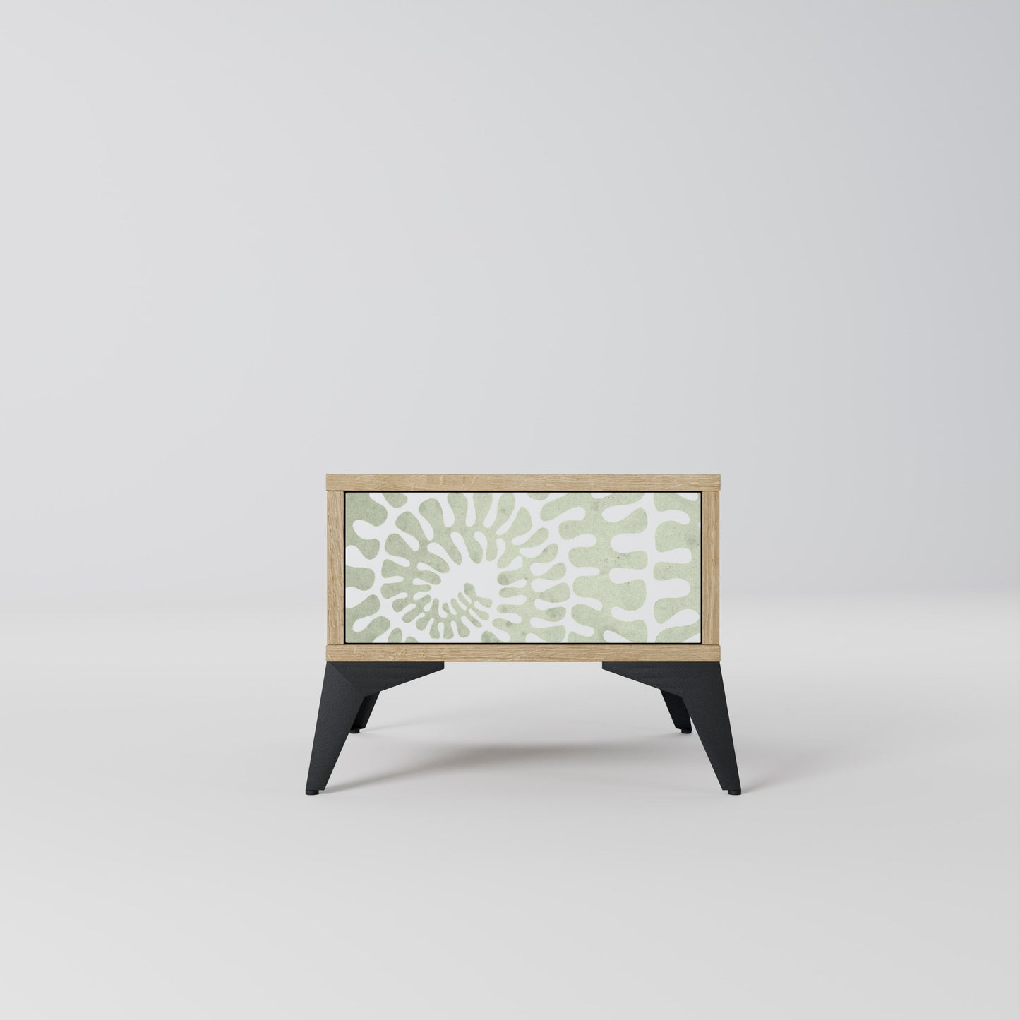 HELIX DANCE Nightstand in Oak Effect