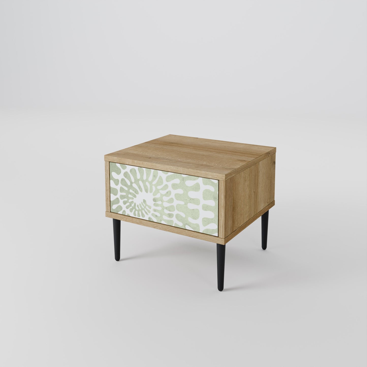 HELIX DANCE Nightstand in Oak Effect
