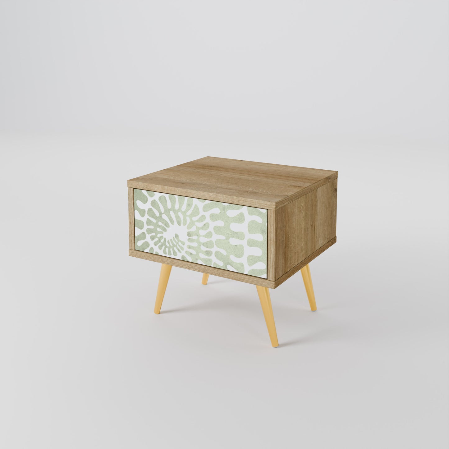 HELIX DANCE Nightstand in Oak Effect