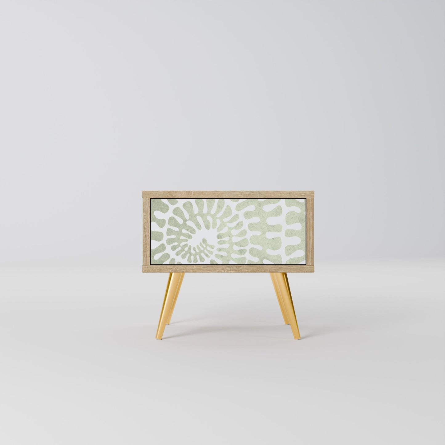 HELIX DANCE Nightstand in Oak Effect