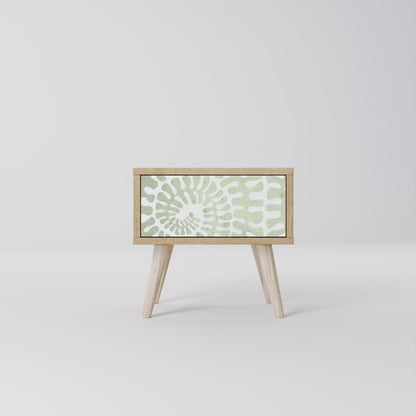 HELIX DANCE Nightstand in Oak Effect