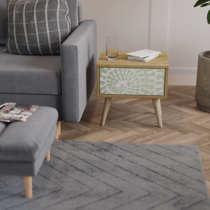 HELIX DANCE Nightstand in Oak Effect