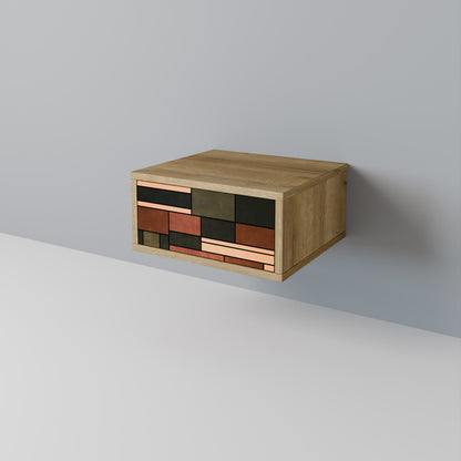 FIGURES OF NATURE Comodino in Effetto Rovere