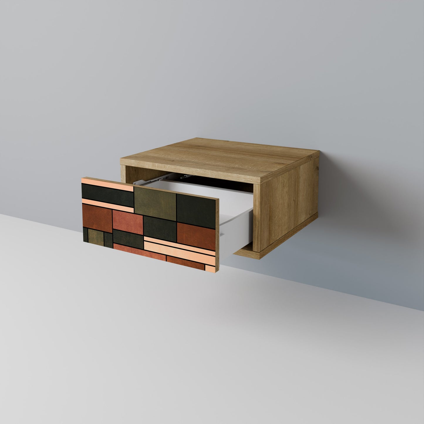 FIGURES OF NATURE Comodino in Effetto Rovere