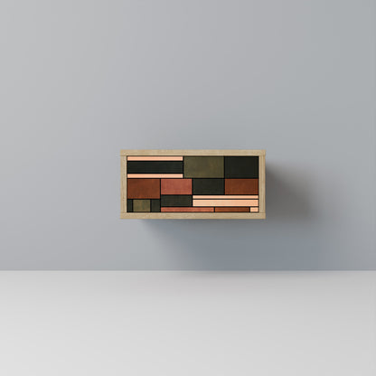 FIGURES OF NATURE Comodino in Effetto Rovere