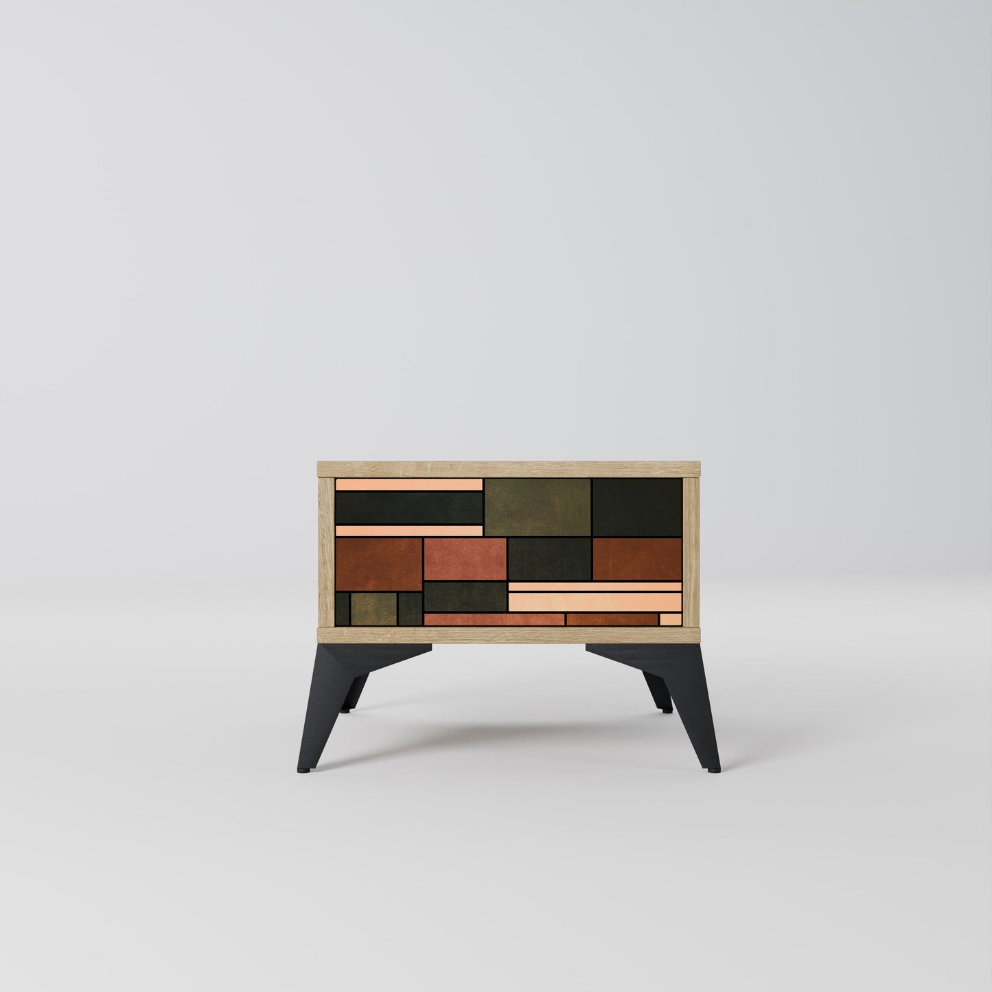 FIGURES OF NATURE Comodino in Effetto Rovere