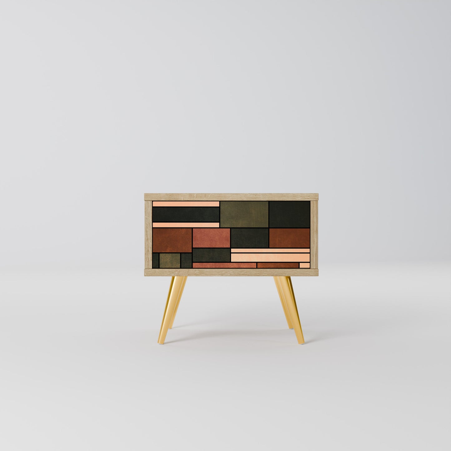 FIGURES OF NATURE Comodino in Effetto Rovere