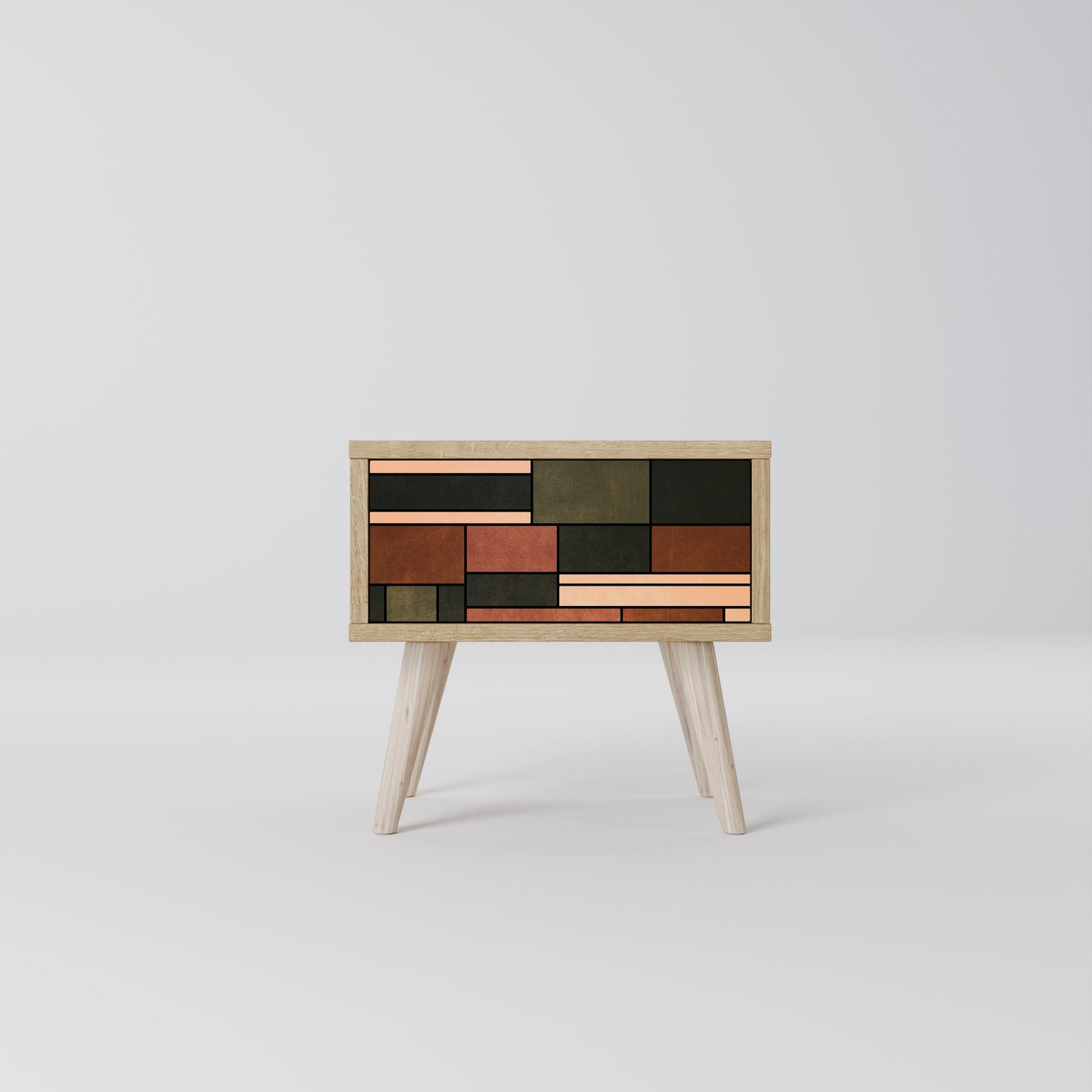 FIGURES OF NATURE Comodino in Effetto Rovere