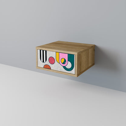 COOL STORY Comodino in Effetto Rovere