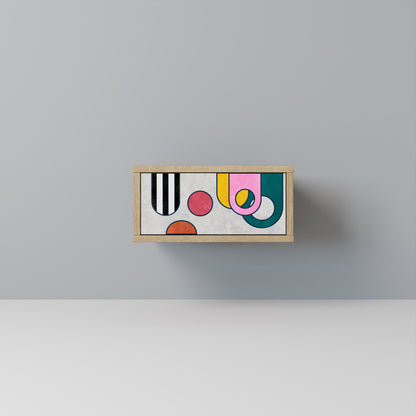 COOL STORY Comodino in Effetto Rovere