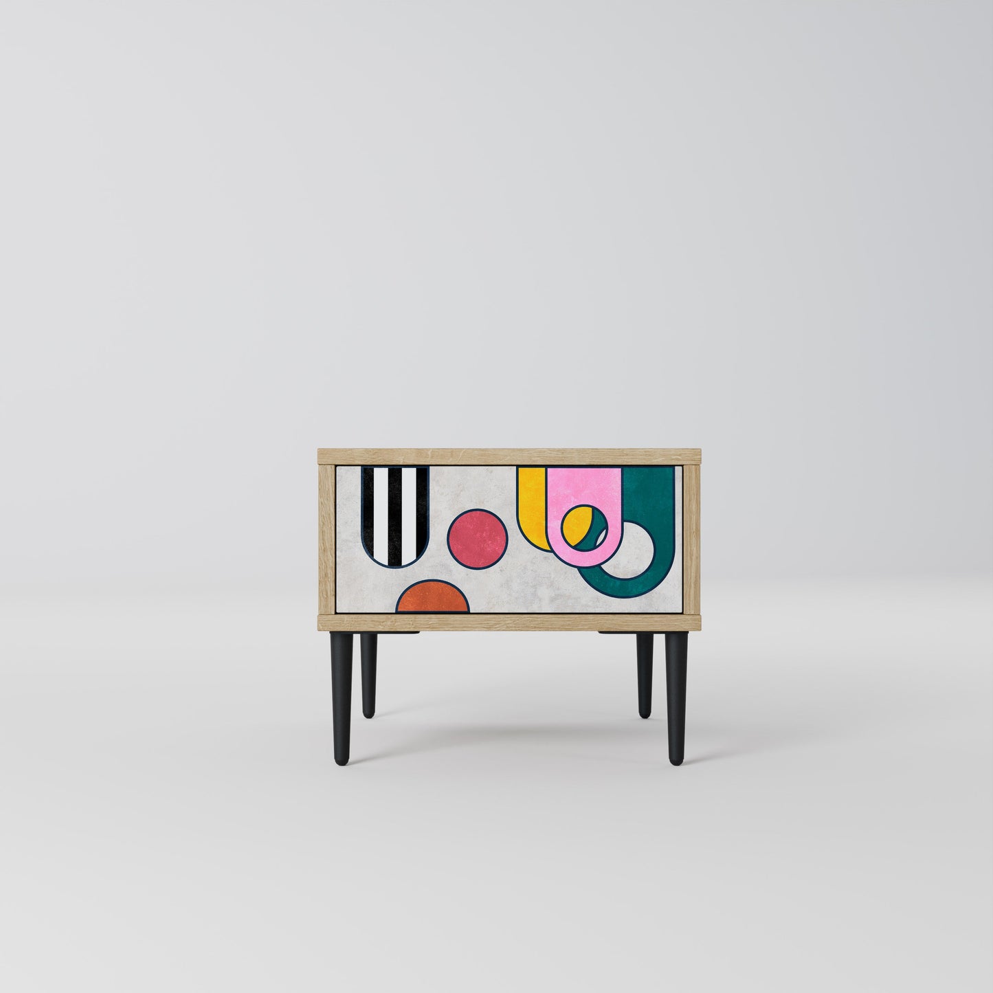 COOL STORY Comodino in Effetto Rovere