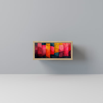 COLORFUL SOUNDS Comodino in Effetto Rovere