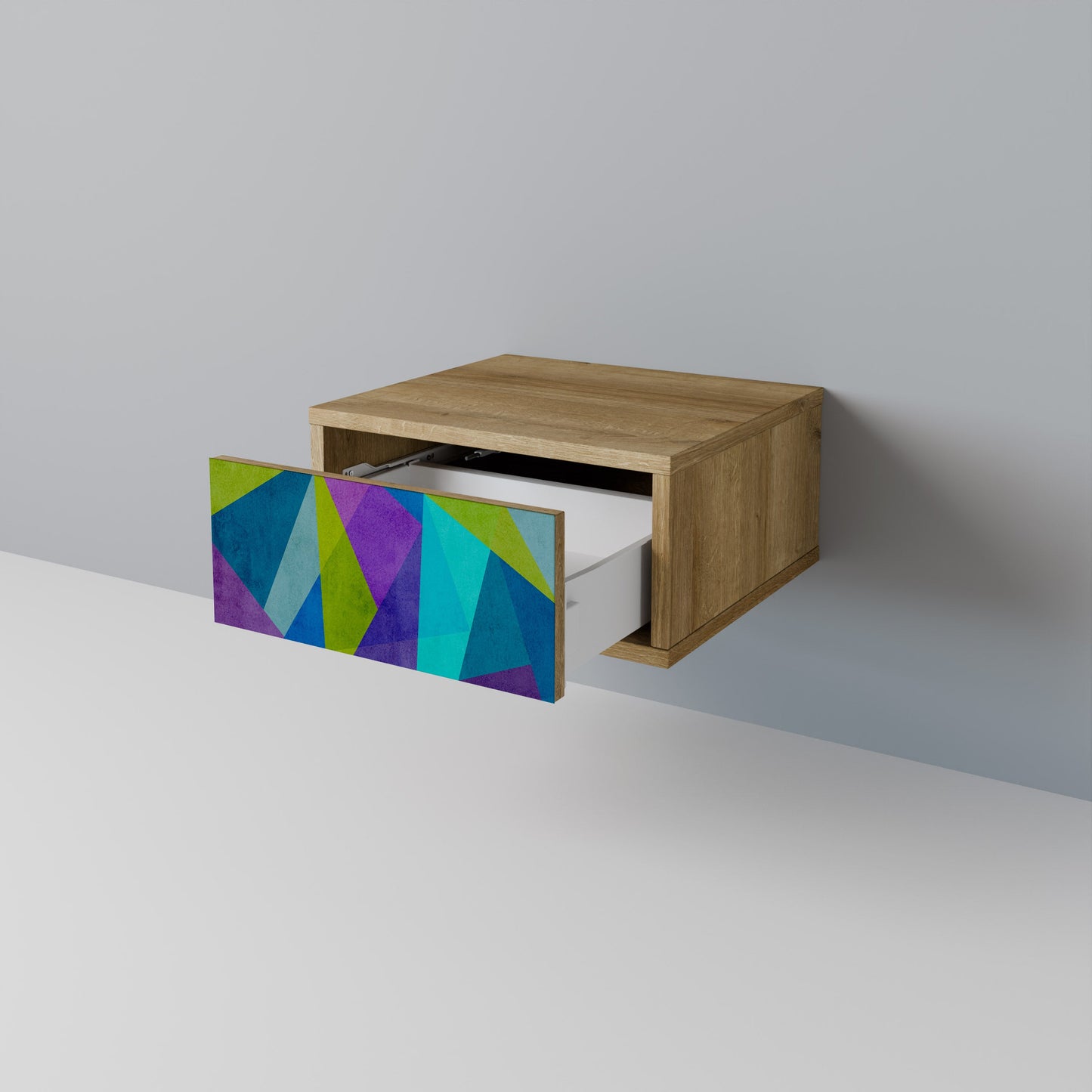 COLD SHOWCASE Comodino in Effetto Rovere