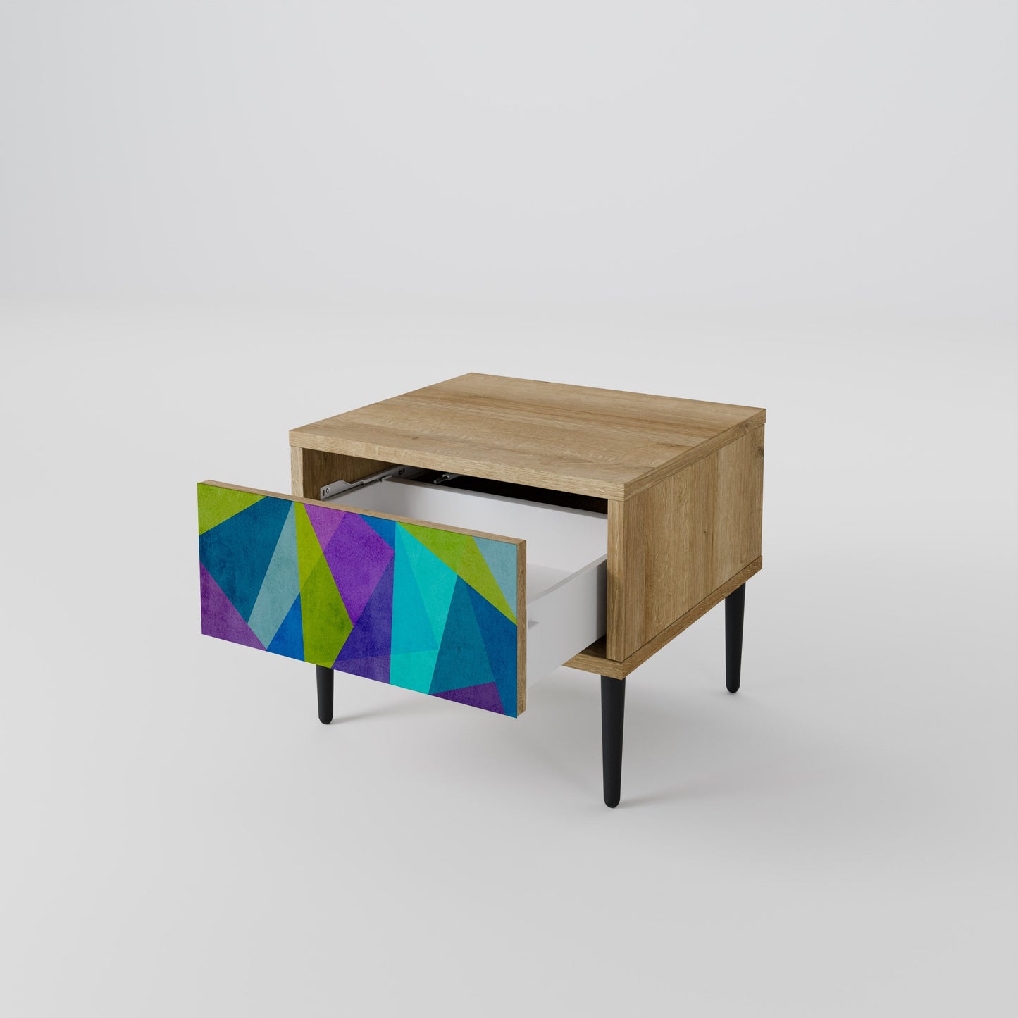 COLD SHOWCASE Comodino in Effetto Rovere