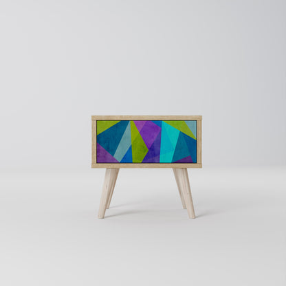 COLD SHOWCASE Comodino in Effetto Rovere