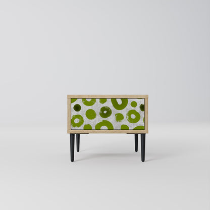 GREEN RHAPSODY Comodino in Effetto Rovere