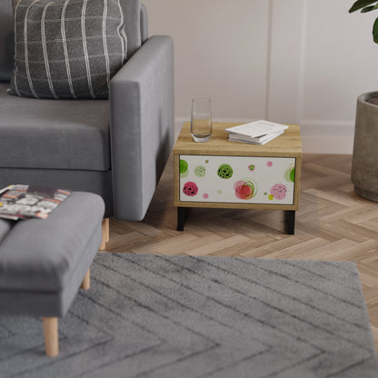 COLORFUL COSMOS Comodino in Effetto Rovere