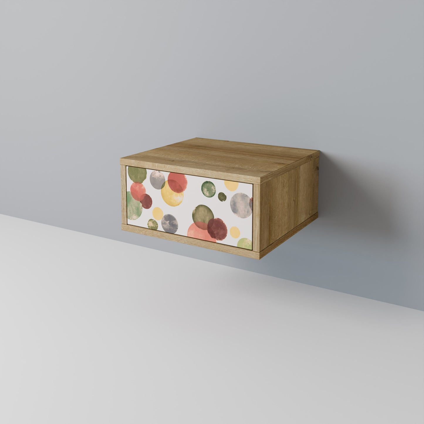 FLEETING HAPPINESS Comodino in Effetto Rovere