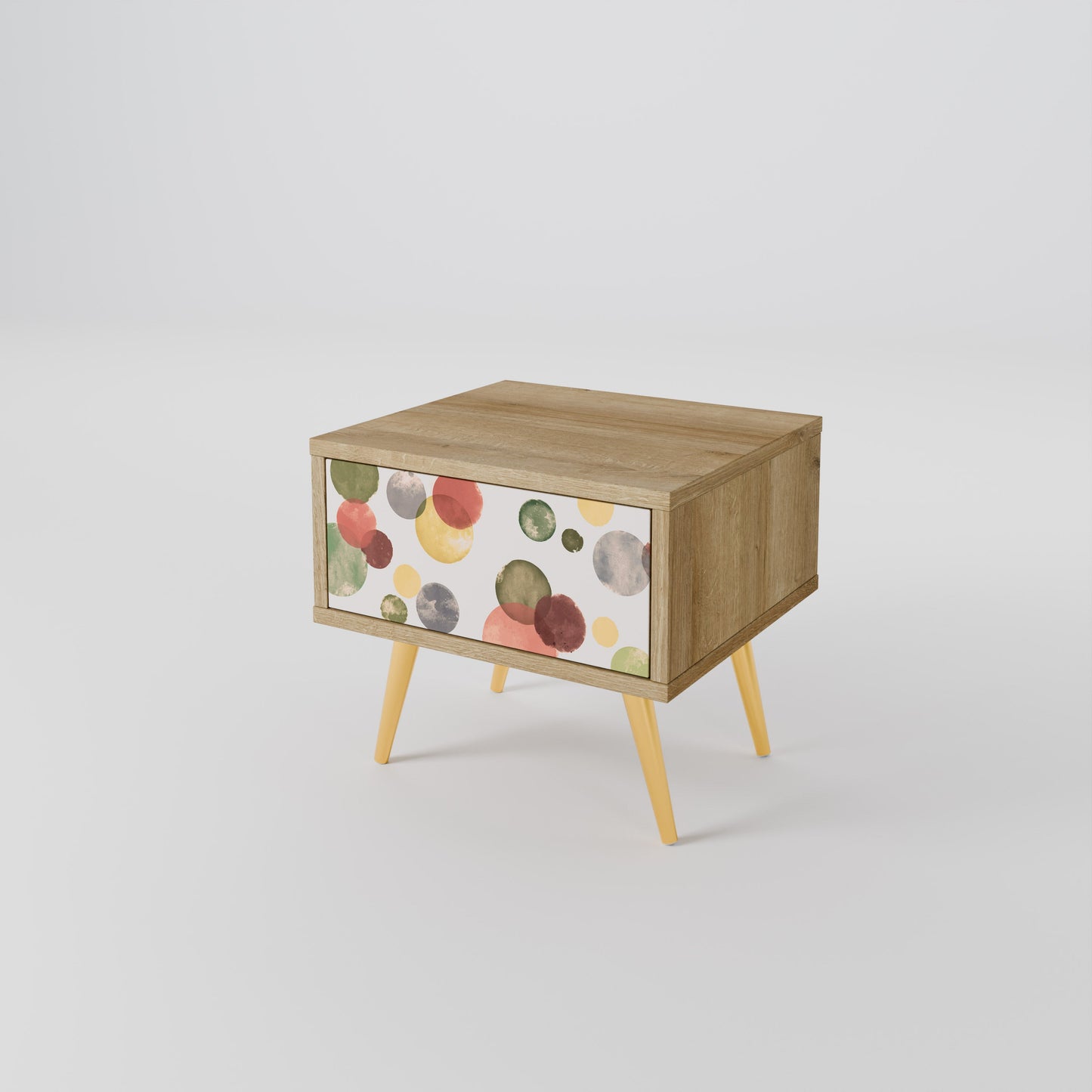 FLEETING HAPPINESS Comodino in Effetto Rovere