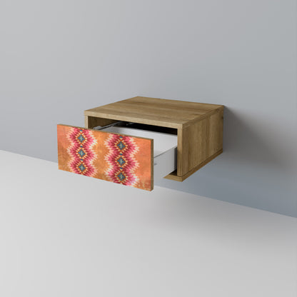 INDIAN FOLK Comodino in Effetto Rovere