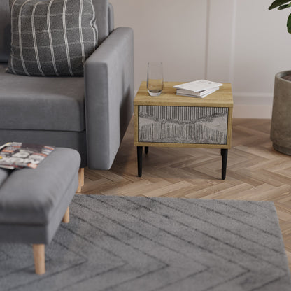 GRAIN LINES Comodino in Effetto Rovere