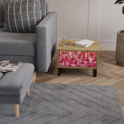 KALEIDOSCOPIC CUBISM Comodino in Effetto Rovere