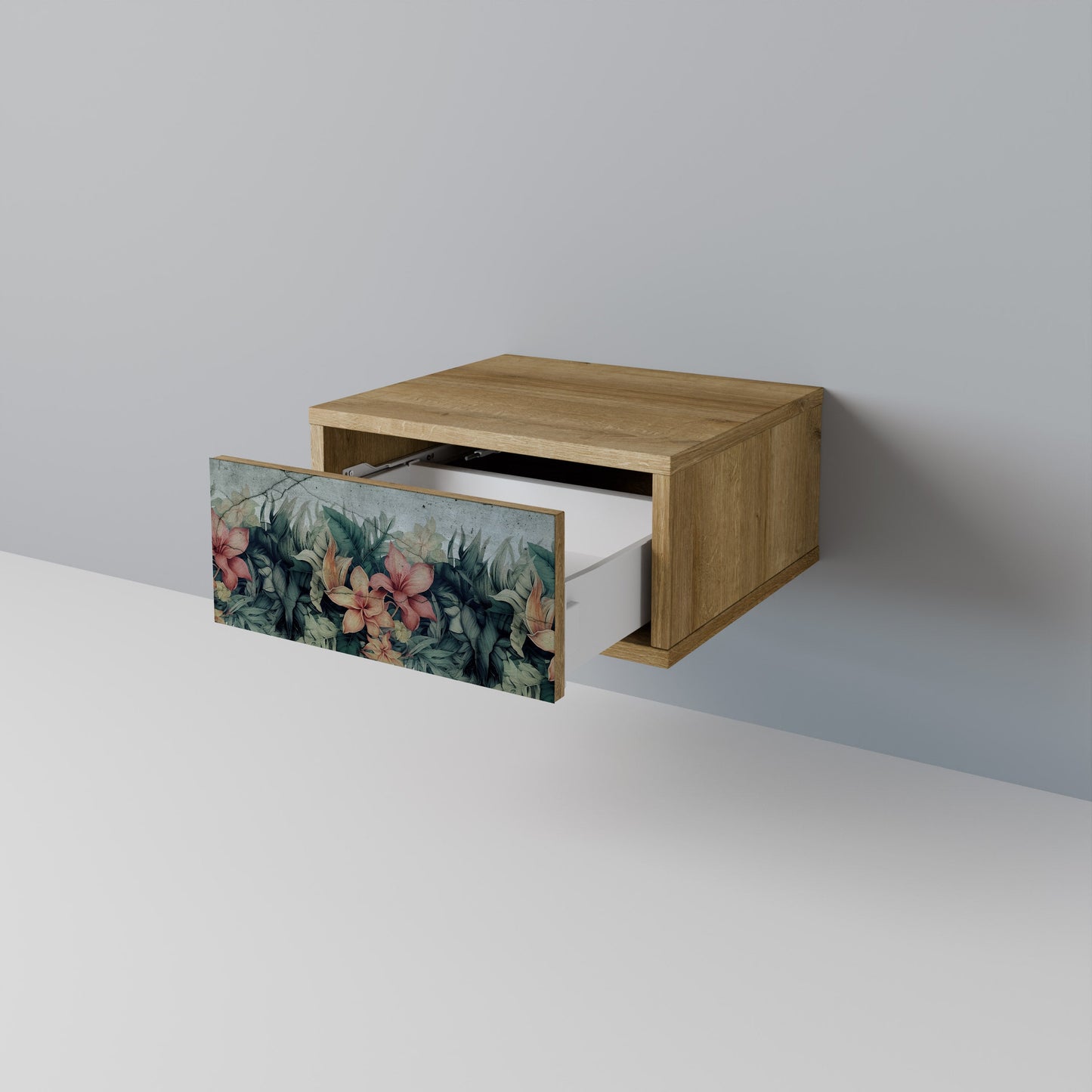 HEAVENLY BLOOM Comodino in Effetto Rovere