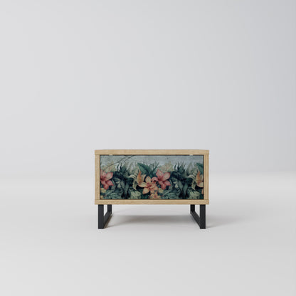 HEAVENLY BLOOM Comodino in Effetto Rovere