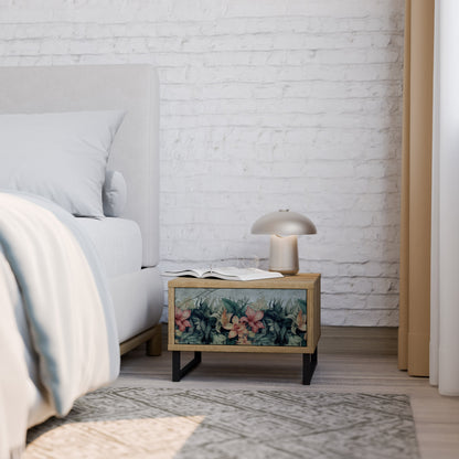 HEAVENLY BLOOM Comodino in Effetto Rovere