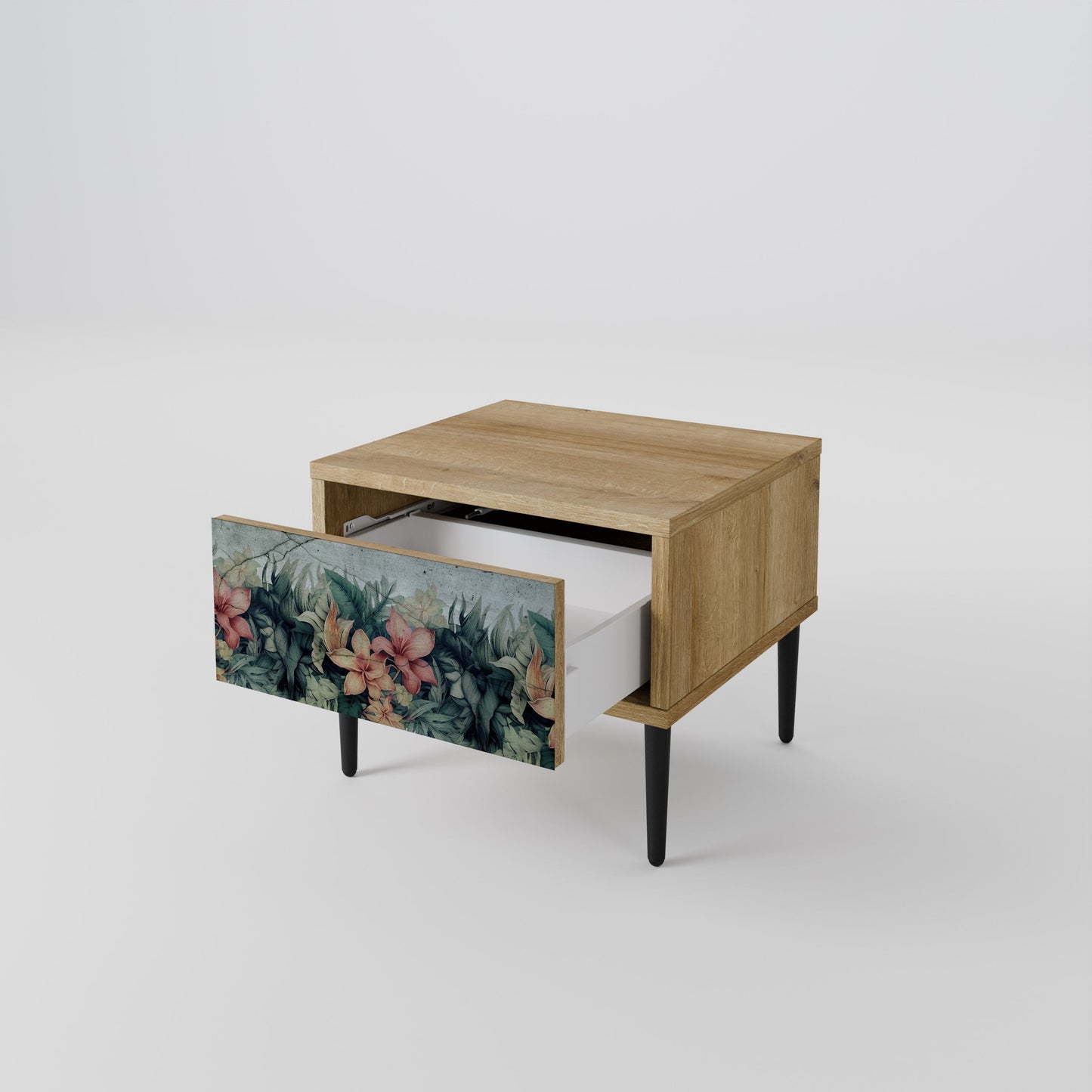 HEAVENLY BLOOM Comodino in Effetto Rovere