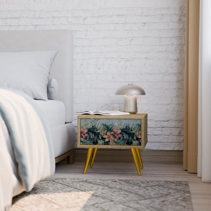 HEAVENLY BLOOM Comodino in Effetto Rovere