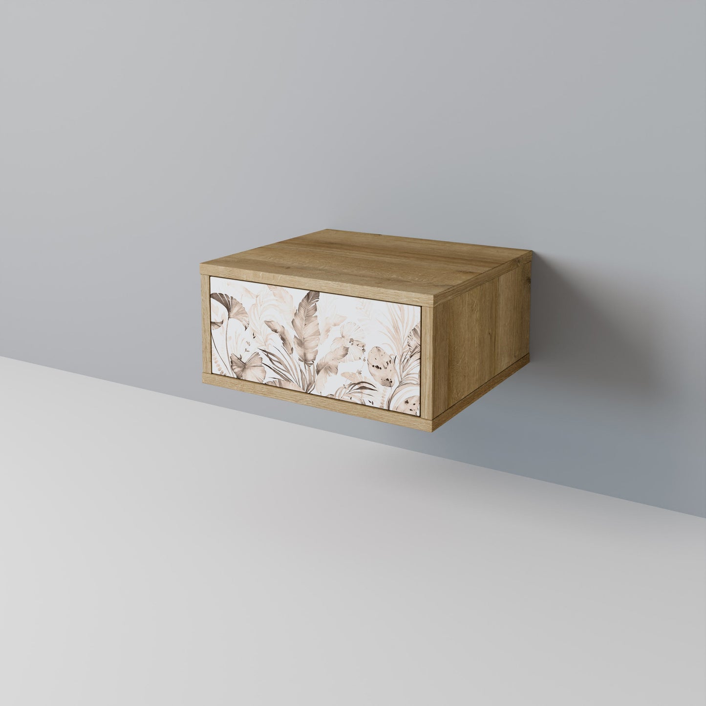 WILD TENDERNESS Nightstand in Oak Effect