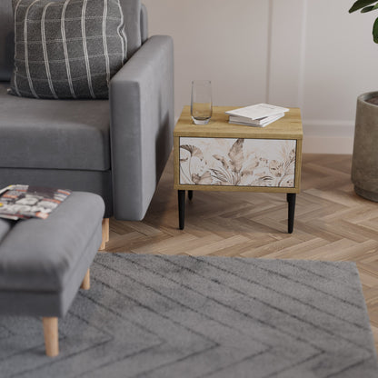 WILD TENDERNESS Nightstand in Oak Effect