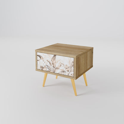 WILD TENDERNESS Nightstand in Oak Effect