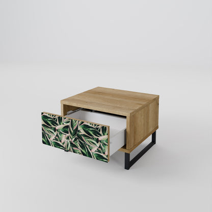 EERIE STROMANTHE Comodino in Effetto Rovere