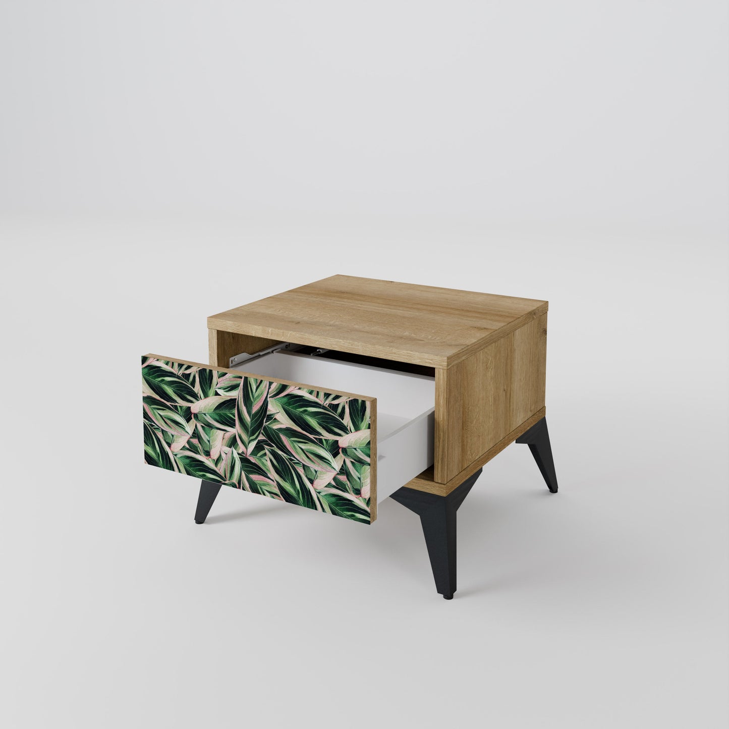 EERIE STROMANTHE Comodino in Effetto Rovere