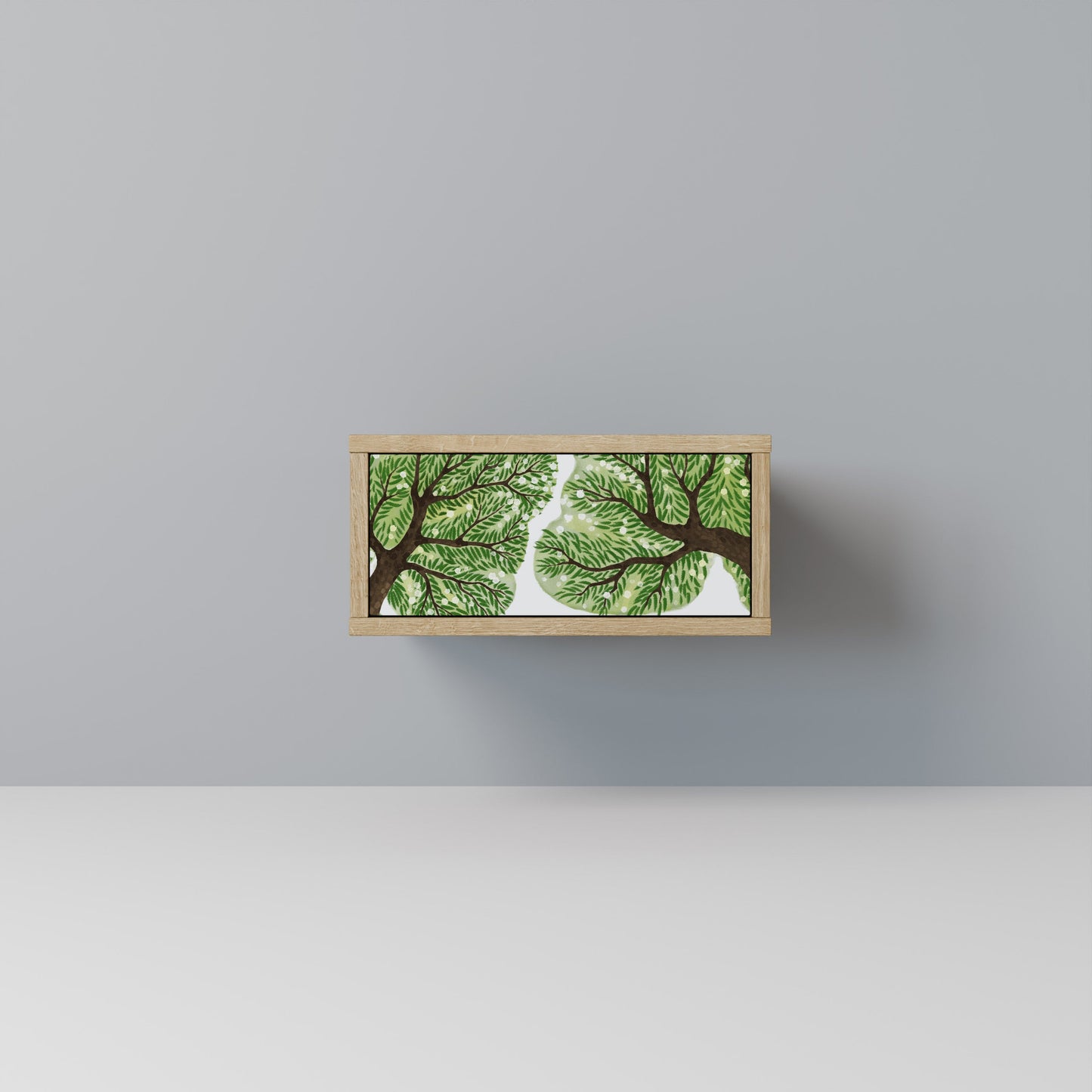 WILDERNESS DASH Nightstand in Oak Effect