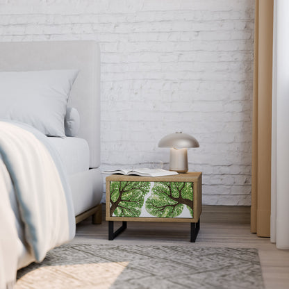 WILDERNESS DASH Nightstand in Oak Effect