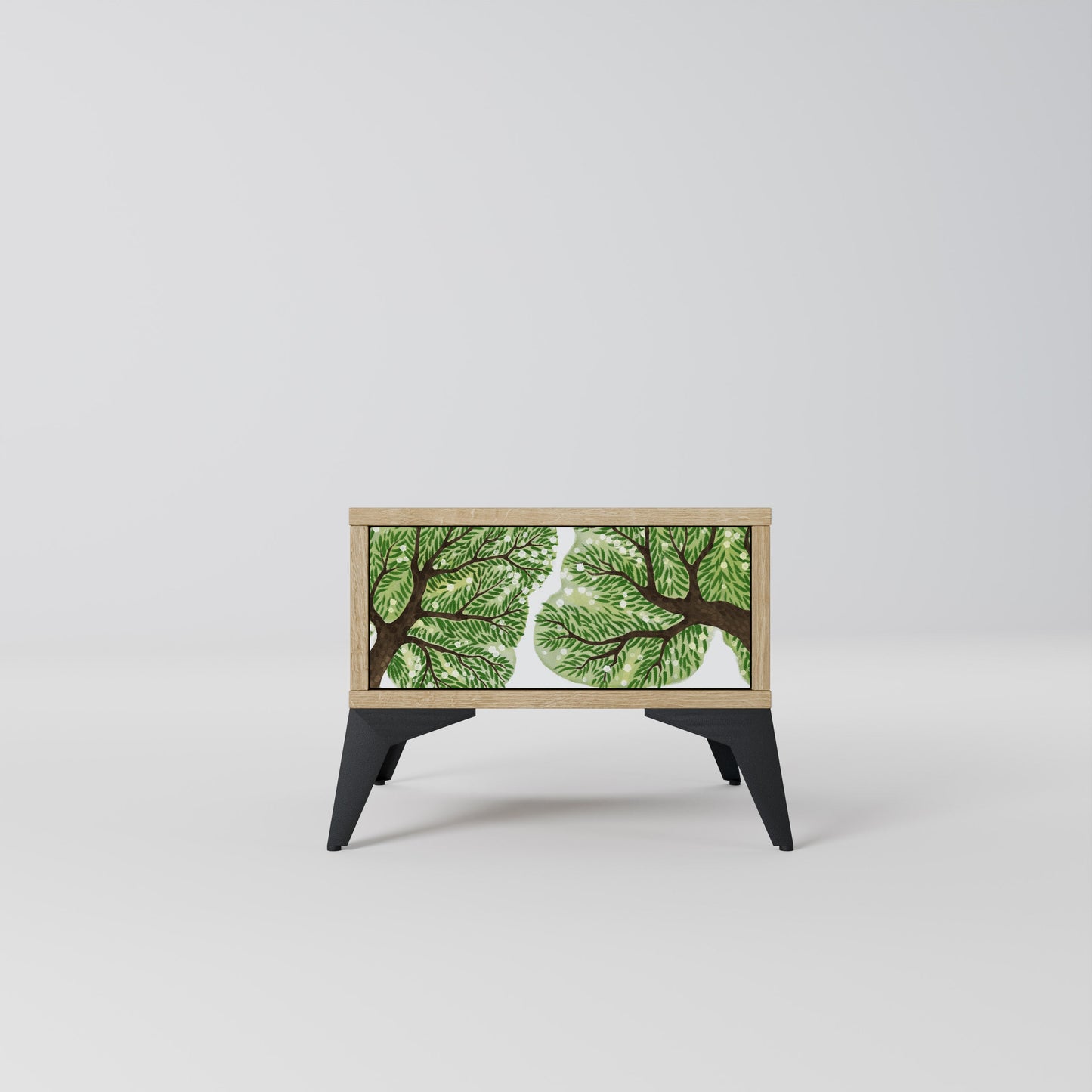 WILDERNESS DASH Nightstand in Oak Effect