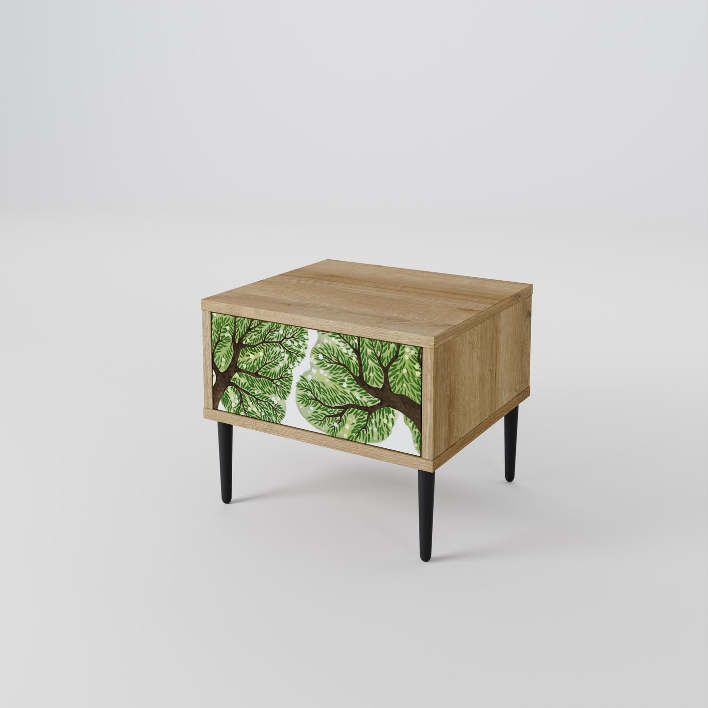 WILDERNESS DASH Nightstand in Oak Effect