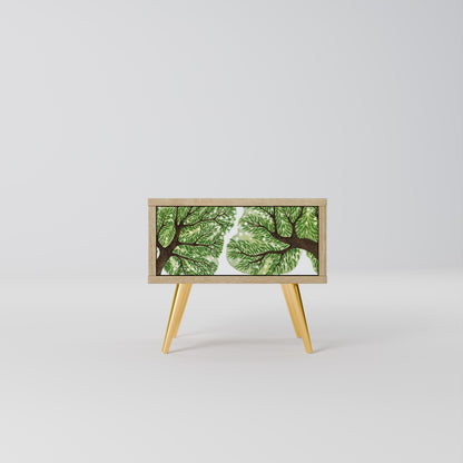 WILDERNESS DASH Nightstand in Oak Effect