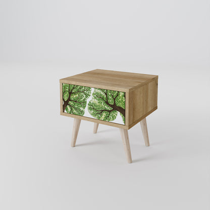 WILDERNESS DASH Nightstand in Oak Effect
